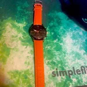 Geneva Watch. Black and Brown